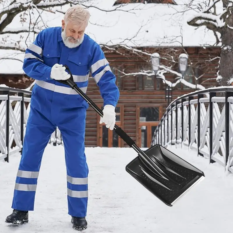 Snow Shovel Removable Thickened Snow Removing Shovel For Balconies Walkways Stairs Gardens Garages Removal Tool