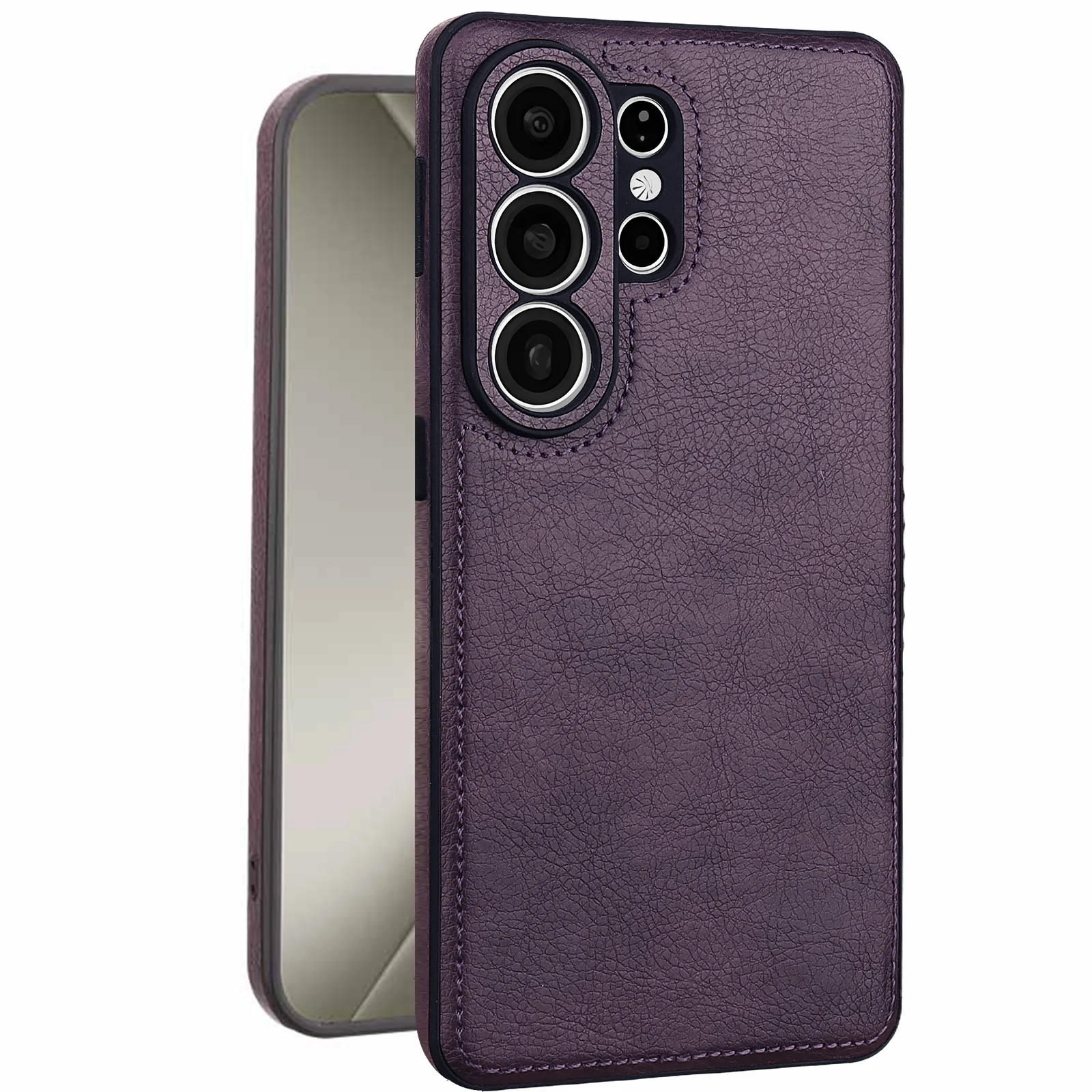 Fashion Retro Leather Shockproof Phone Case Cover