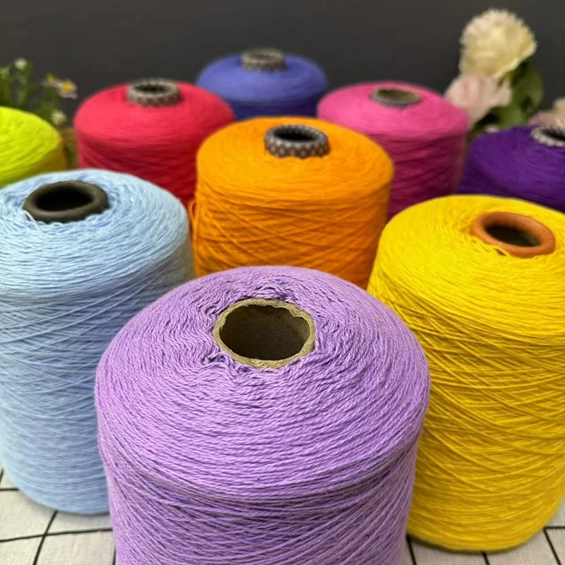 Price 1 Group Of 500 Grams Of Summer Cotton Yarn Wool Dough Medium-Fine Line Crochet Hand-Knitting Children Baby Scarf Line 2