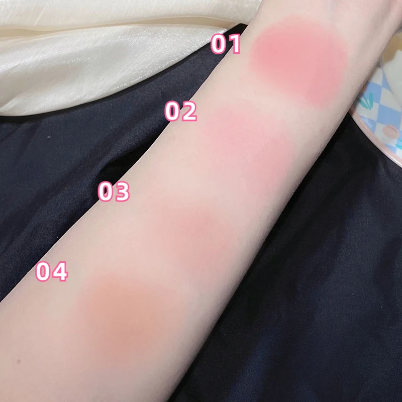 Soft Fog Blush Stick Korean Style Brightening Dual-Use for Lips and Cheeks blush stick facial blusher