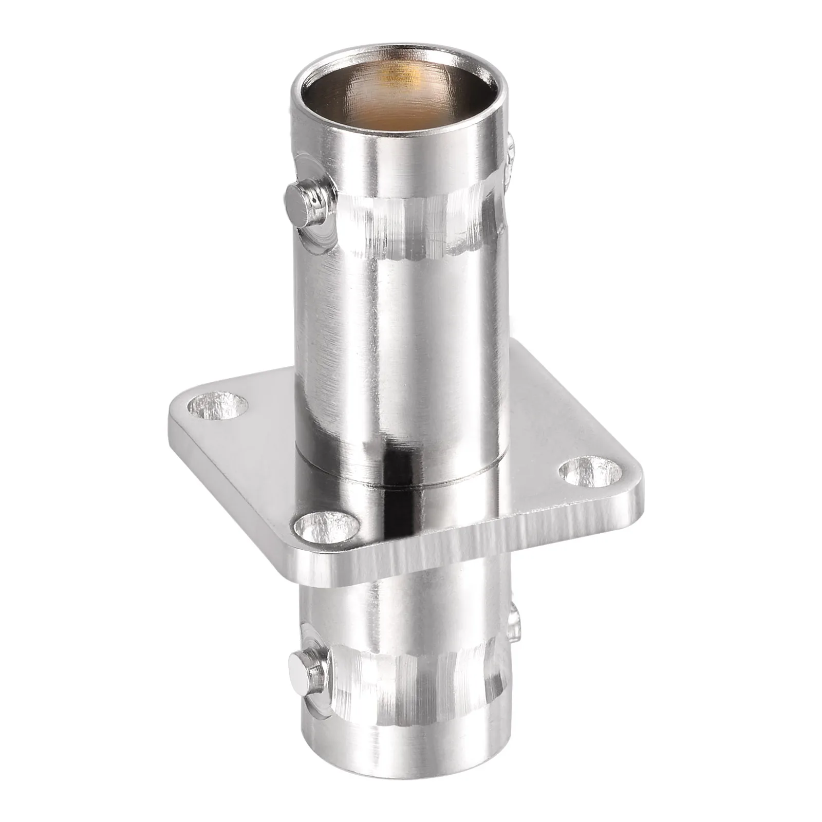 BNC Jack to Female Flange Coaxial Cable Adapter RF Connector