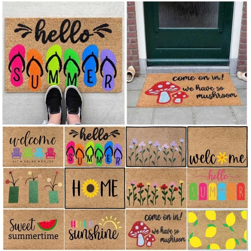 Front Door Mat Summer Welcome Mat Doormat 2
