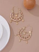 Boucles d'oreilles de mariée à la mode avec forme de hérisson, strass de luxe, décoration d'oreille, crochet, boucles d'oreilles pendantes 6