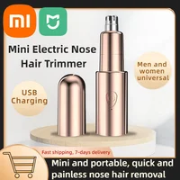 Xiaomi Mini Electric Nose Hair Trimmer for Men and Women USB Rechargeable Portable Nose Hair Shaver Painless and Efficient 1