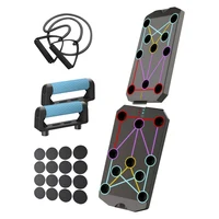 Home Push Up Board Portable Pilates Bar at Home Gym With Handles & Rope Full Body Workout at Home For Women Man - Image 2