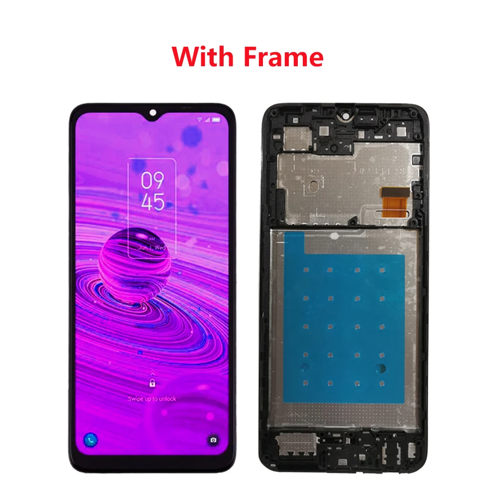6.6 LCD Touch Screen Display with Frame Digitizer for TCL - Replacement Parts