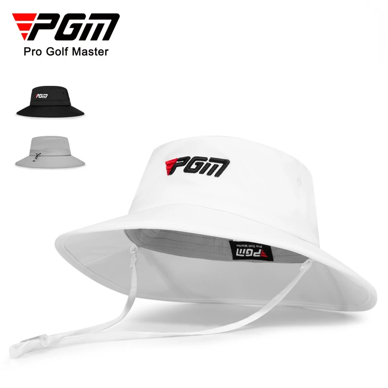 

PGM Men Golf Hat Adjustable Windproof Rope Cap Waist Sweat-absorbing Band Fisherman Hats MZ059