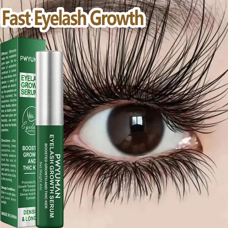Eyelash Growth Serum, Fast 7 Day Natural Eyelash Eyebrow Enhancer, Longer Fuller Thicker Lashes Treatment, Eye Care Makeup