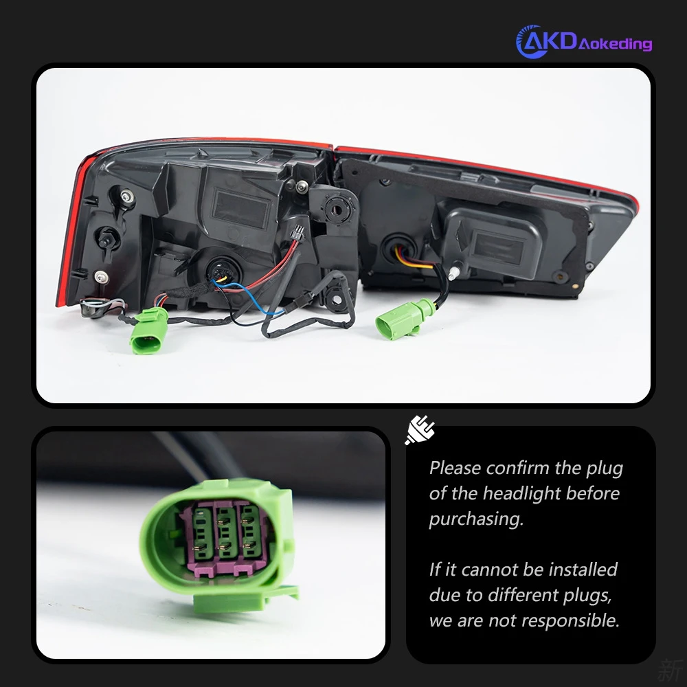 AKD Car Lights for Audi A6 LED Tail Light 2012-2016 A6 C7 Tail Lamp C8 Design DRL Dynamic Signal Brake Reverse Auto Accessories 4 AKD Car Lights for Audi A6 LED Tail Light 2012-2016 A6 C7 Tail Lamp C8 Design DRL Dynamic Signal Brake Reverse Auto Accessories 4