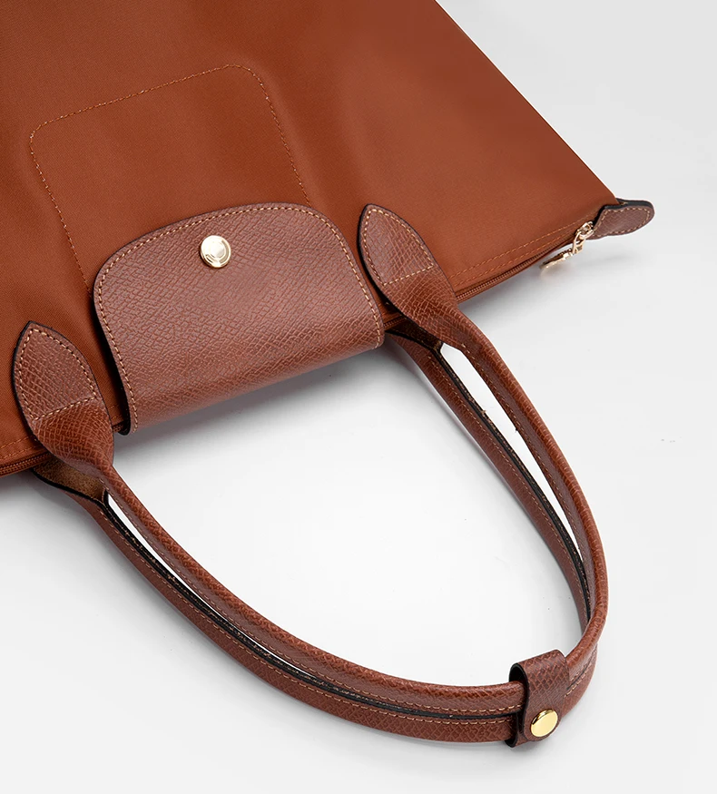 CRAZYSMITH Leather Bag Handle Fixed Buckle For Longchamp Tote Bag Shoulder Fixing Clip Adjustment Shorten Buckle Bag Accessories
