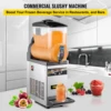 VEVOR 15L Commercial Slushy Machine Singel Tank Margarita Machine Stainless Steel Frozen Drink Machine Perfect for Cafes Bars 3