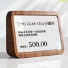 Solid wood table card holder display board, vertical price board, table board, label, vertical acrylic price tag 2
