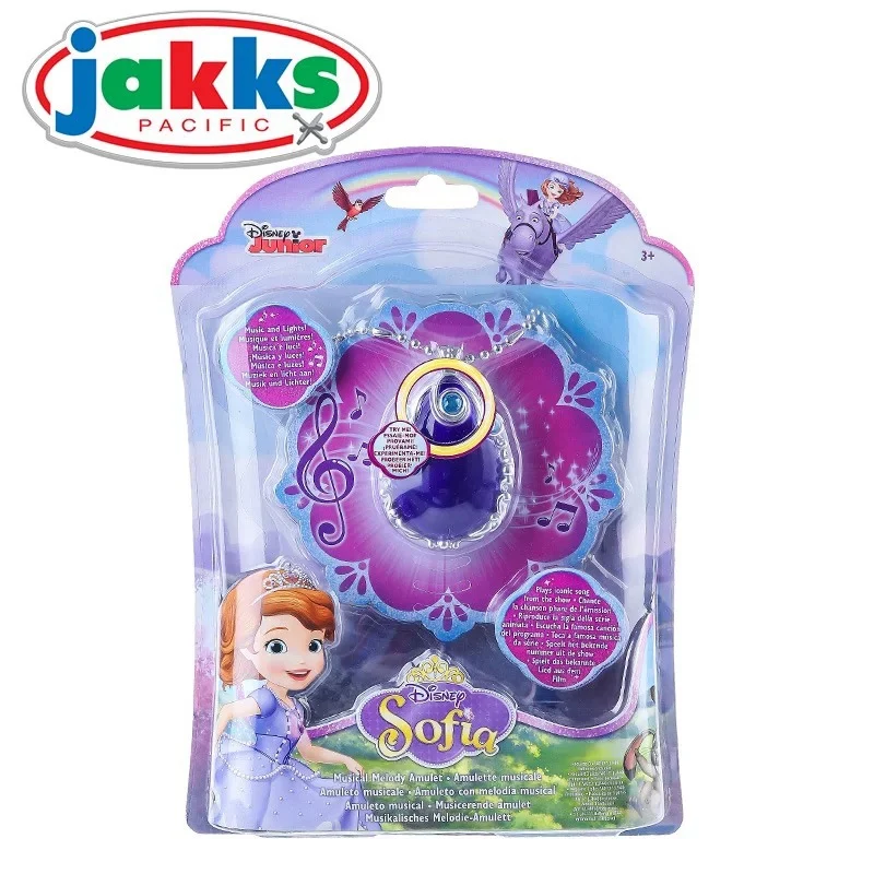 Disney Princess Collana Sofia Elsa Belle Biancaneve Cenerentola Glow Ciondolo Collana Di Cartoni Animati Gioielli Anime Figure Girls' Toys