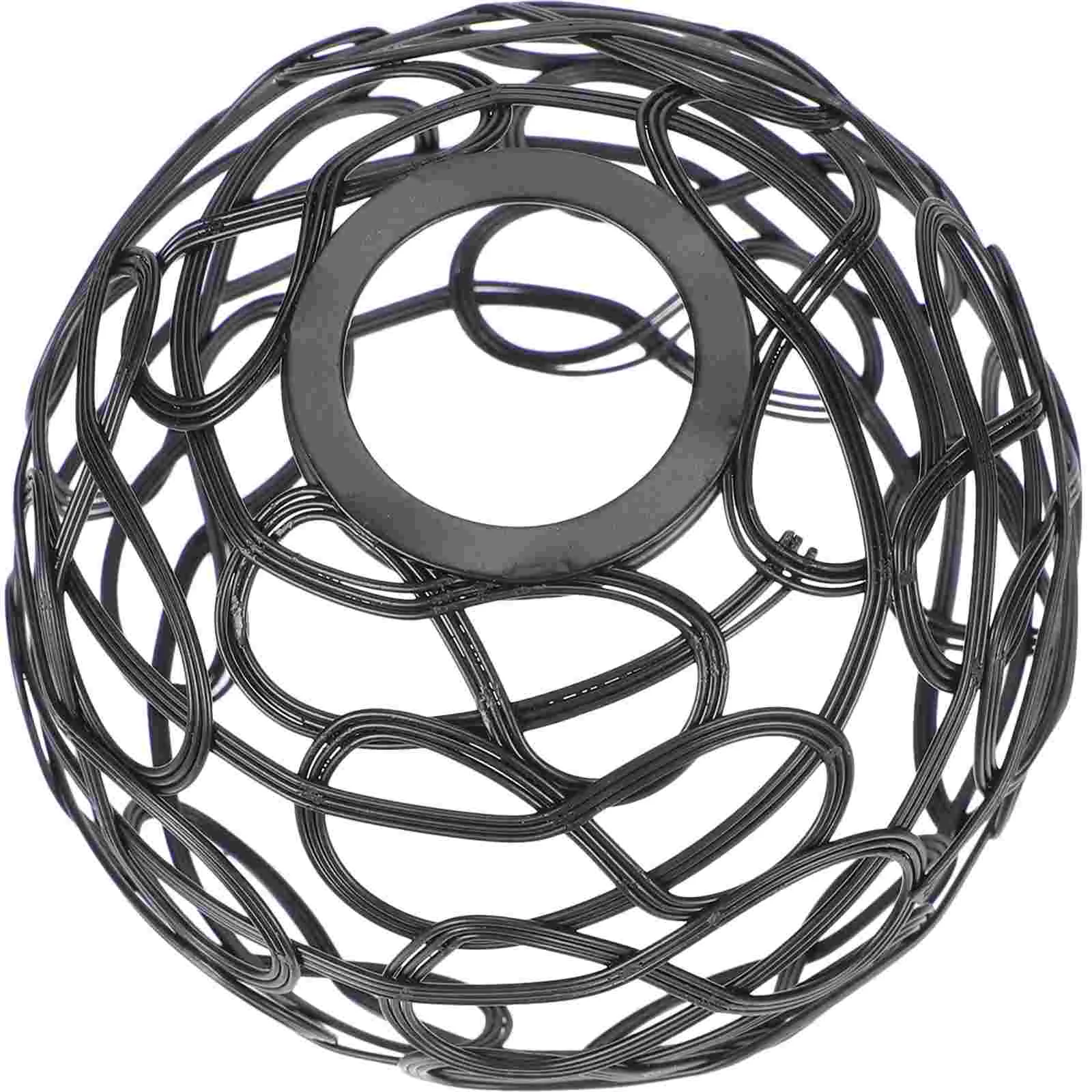 

Industrial Light Bulb Cage Diy Vintage Style Light Cage Lamp Guard Iron Chandelier Lamp Shade Replacement Pendant Light Wall