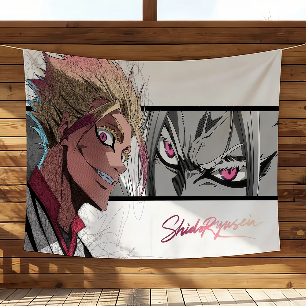 Anime Blue Lock Flag Decorative Banner - Perfect for Outdoor Camping, Family Parties, and Garden Decor Gift