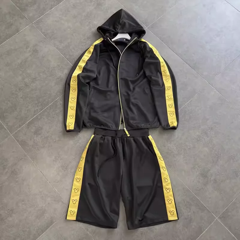 

Autumn Winter Japanese Men Thin Coats Vintage Zipper Hooded Jackets Outerwears Pullovers