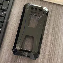 Shockproof Silicone Protective Case for 6.79 Smartphone - Soft TPU Back Shell (Black)
