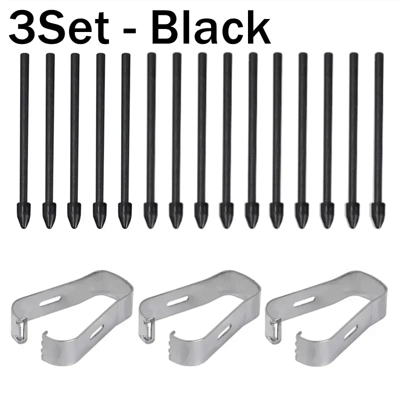 Universal Replacement Pencil Tips with Removal Tweezer Refill Set