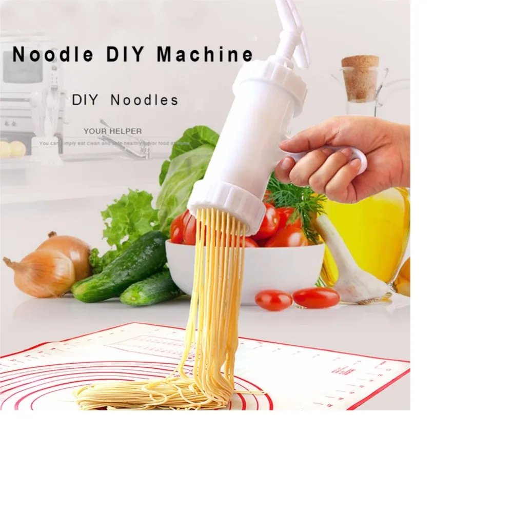 8 Pz/Set Noodle Macchina Fai Da Te Spaghetti Tool Spaetzle Makers Macchina Per La Pasta Spaghetti Pates Machine Noodle Cutter Pressing