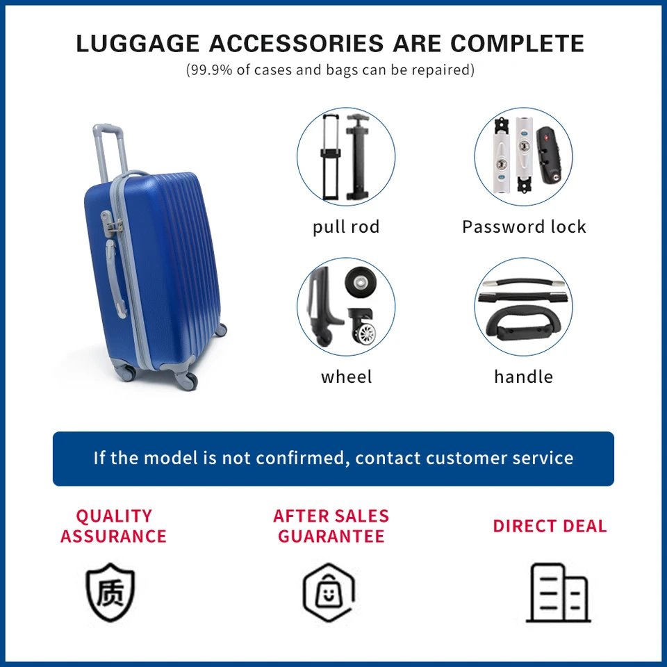Poignées de bagages Samsonite, accessoires de remplacement pour valise C2 V22 06Q DK7, réparation  1524