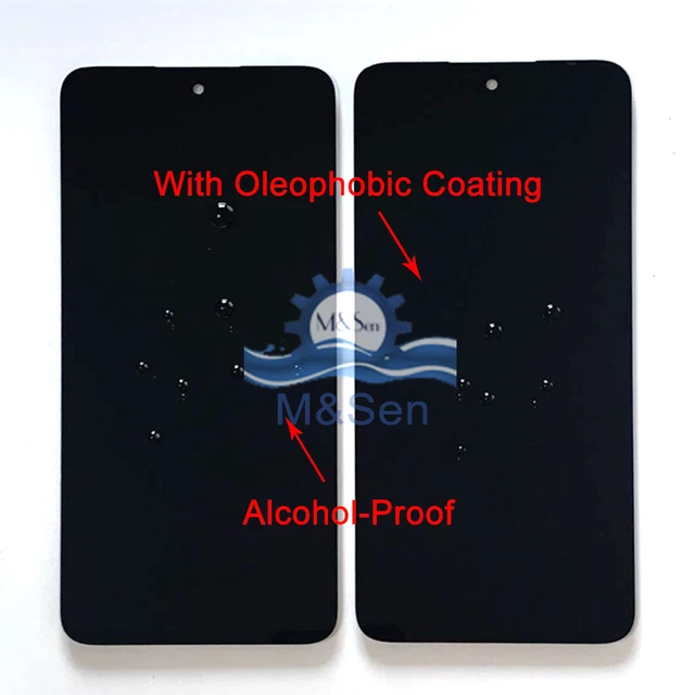 Display LCD Per Xiaomi Redmi 12 4G/5G - Schermo Di Ricambio Con Touch, 6.79 Pollici, Nero Con Cornice - Foto 2