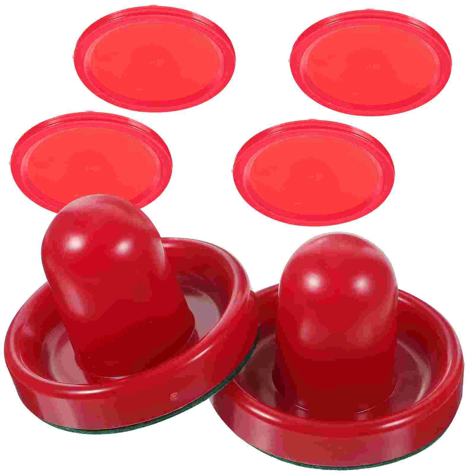 

76MM Air Hockey Pushers Pucks Replacement for Game Tables Goalies Header Kit Air Hockey Equipment Accessories (Dark Blue)