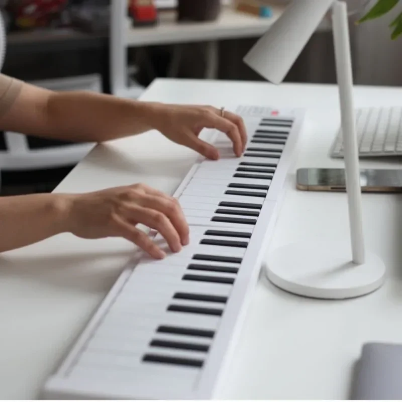 Folding Piano 61 Keys Portable Pianos Synthesizer Professional Musical Keyboard Beginner Adult Electric Organ Musical Intruments electronic musical instrument