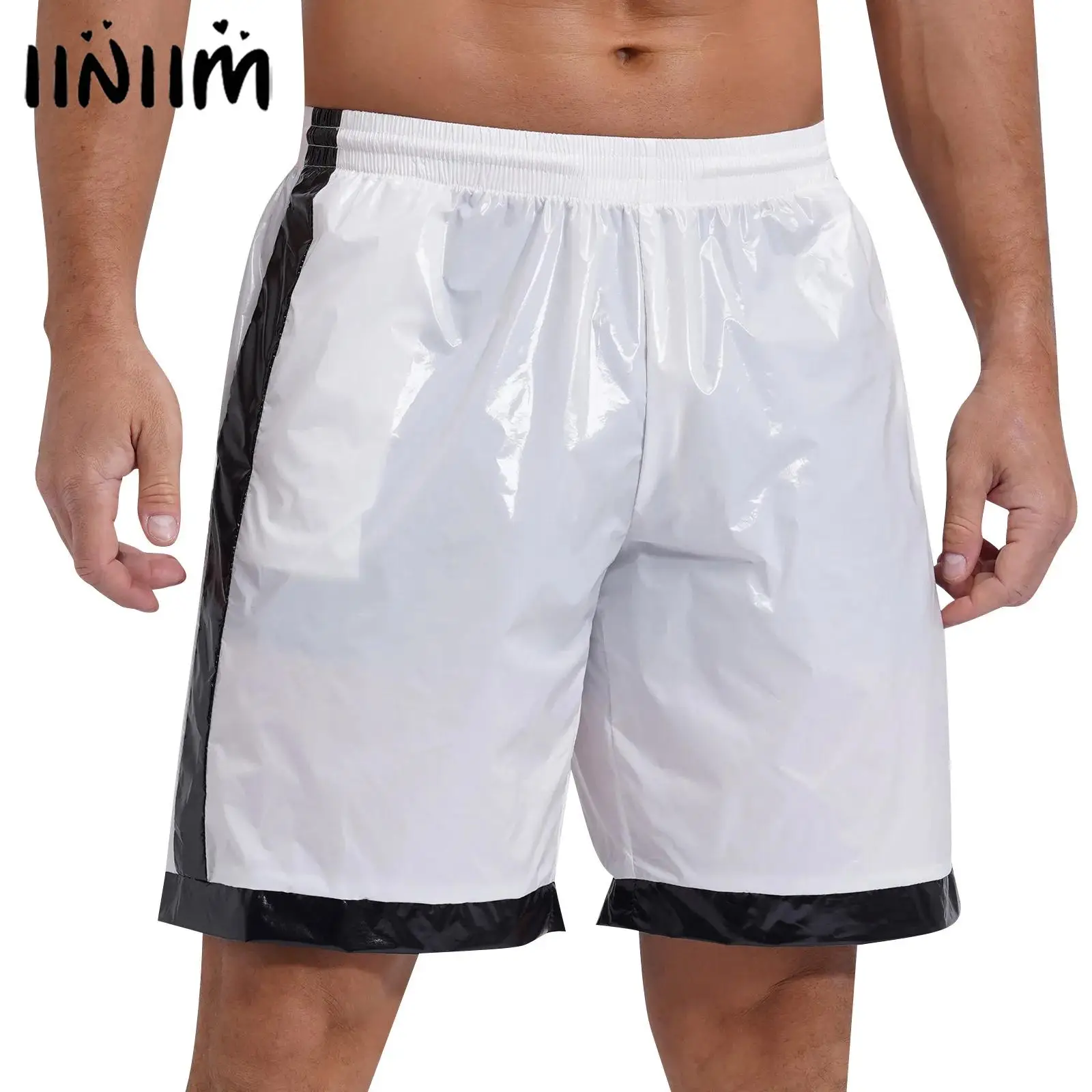 Herren-Badeshorts – Schnelltrocknend mit Kompressions-Innenhose