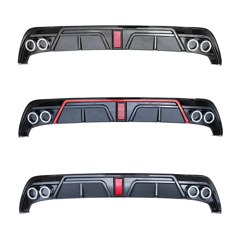 高品質 3分割式 汎用タイプ フロントリップスポイラー スプリッター ABS製 3点セット ブラック タイプB 出荷締切18時 : 自動車パーツの宝箱  SOL - 通販 - Yahoo!ショッピング リップ スポイラー カバー トリム 3 ピース/セットフロントリップグロスブラックスプリッター ... 汎用品　フロントリップ　フロントスプリッター