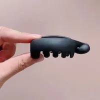 Pinces à cheveux banane, petite taille, pinces verticales pour femmes, pinces élégantes pour queue de cheval haute, pinces torsadées, accessoire capillaire simple 6