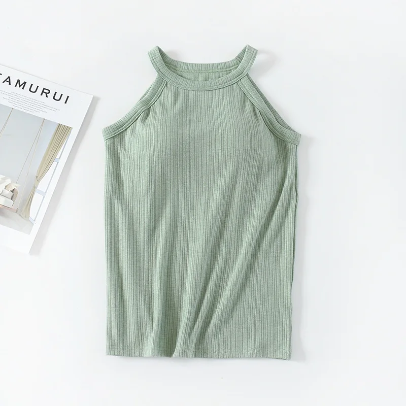 Sexy Chest Pad Suspender Shirt Women's Sleep Top Underwear Pajamas Tops One Piece Sleepwear T-Shirts Modal Bottoming Vest sleepwear lingerie