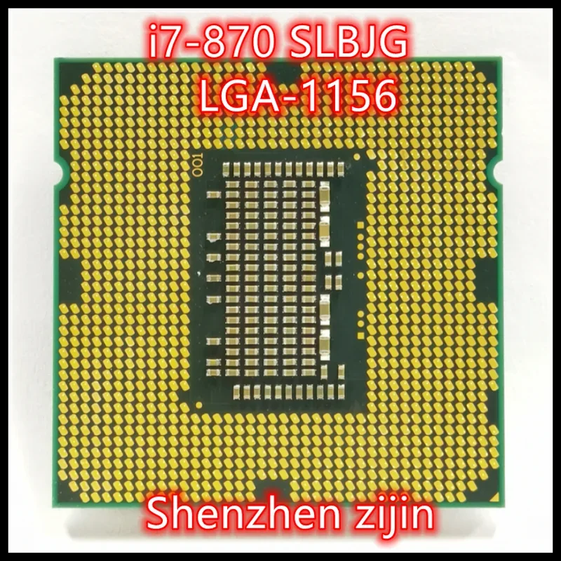 I7-870 I7 870/Slbjg 2.9 Ghz Processore Cpu Quad-Core 8M 95W Lga 1156