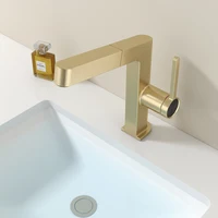 Intelligent Digital Display LED Basin Faucet Pull Out Rose Gold Lead Free Water Mixer Sink Tap Bathroom Washbasin Vanity Faucet 5