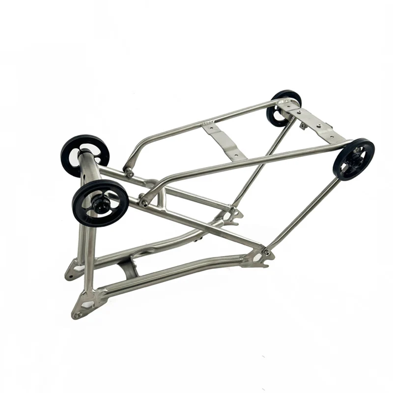 Brompton - porte-bagages arrière pliable en alliag... - Grandado Brompton - porte-bagages arrière pliable en alliag... - Grandado