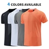 Mens Short Sleeve Sport t Shirt Quick Dry Running t-Shirt Breathable Outdoor Fitness Shirt Top Gym Football Man Clothes R428 4