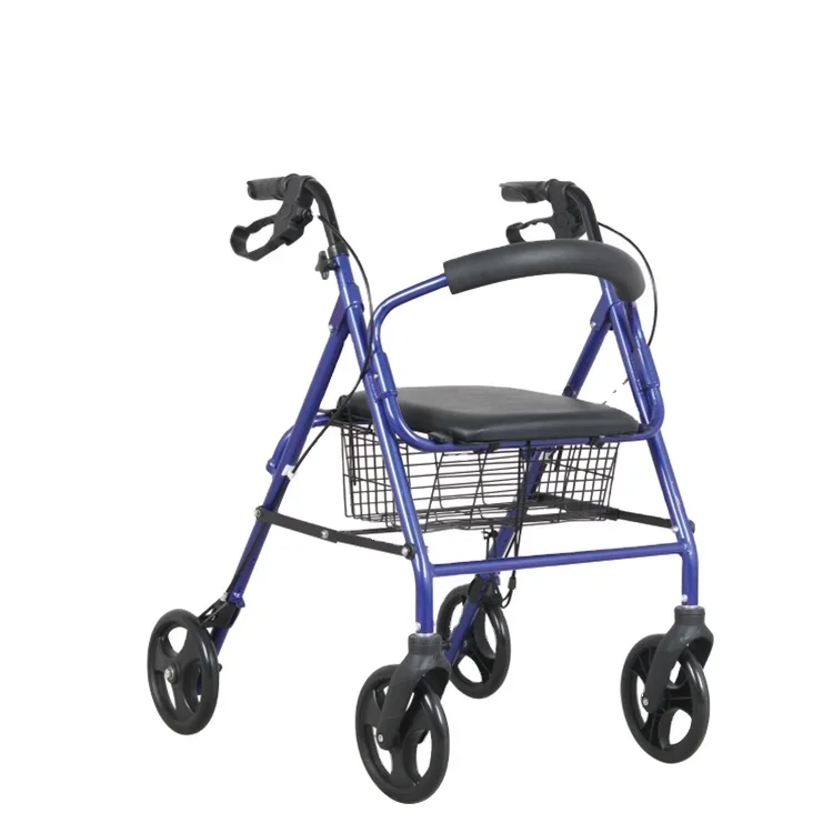 Deambulatore Pieghevole Per Anziani Rollator Shopping Passeggino Rollator Pieghevole In Alluminio Leggero