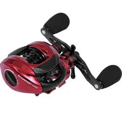 Fishing Reel 6.3:1 Rotating Speed 11+1Bb Left Hand Right Hand Bait Casting Fishing Reels Baitcast Reel Magnetic Brake Fishing