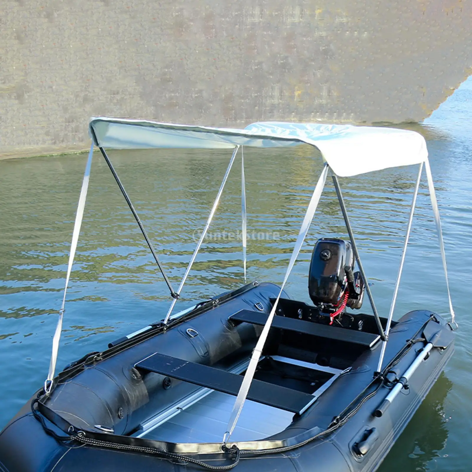 

Foldable Boat Top Cover Canopy for Boats 1-1.5 Meters Width Waterproof