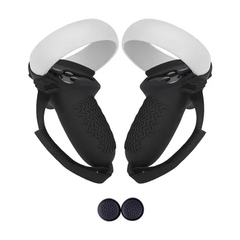 오큘러스 퀘스트 2 VR 터치 컨트롤러 케이스 핸들 슬리브 보호 커버 스트랩, 핸드 그립 커버, 오큘러스 퀘스트 2 액세서리
