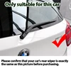 Rear Windshield Windscreen Washer Wiper Arm Nut Cover Cap for BMW 1 Series F20 F21 hatchback 2012-2019 61617274157 Accessories 3