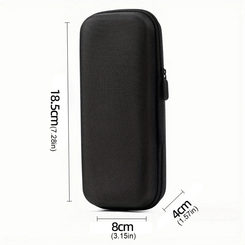Hard Shell Storage Bag Zipper Closure Hard Drive Carrying Bag Wear Resist Portable Charger U Disk Case Tech Gadgets Zipper Pouch