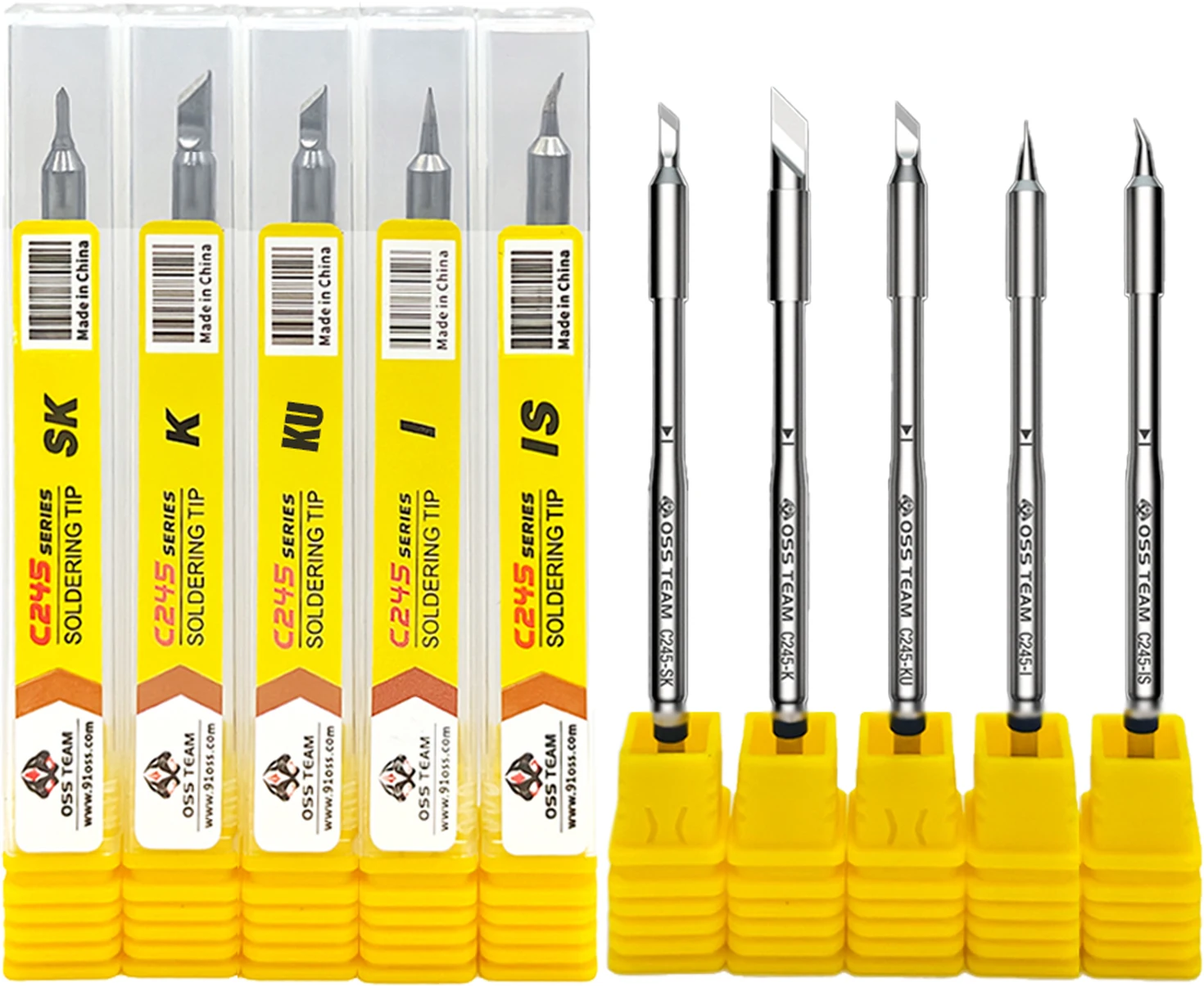 Soldering Iron OSS C245 Tips For JBC GVM HS 02A T80P Universal Tip Compatible T245 Station Handle Not Applicable C210