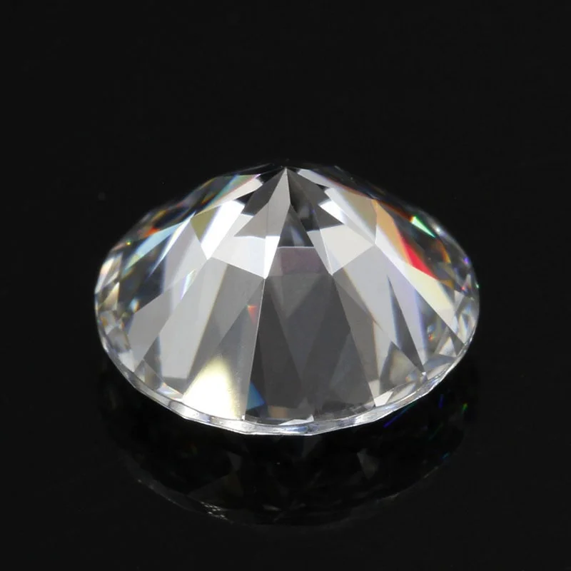 Round Special Cutting, Hundred-Sided Cutting of Moissanite Loose Diamonds, Good Cutting, Good Cleaning, Fire Color, Can Pass the Diamond Pen