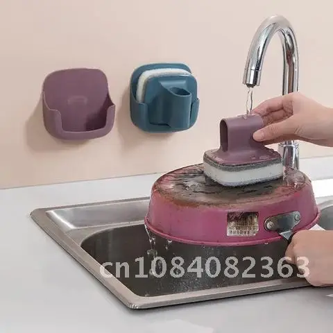 

Brush Cleaning Kits Bathtub Decontamination Tile Pot Wash Basin Sponge Scouring Pad Set Gadget Clean Home Kitchen Accessories