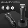 Body Hair Trimmer Rechargeable Groin Hair Trimmer Waterproof Electric Shaver with 2 Guide Comb Body Groomer for Fathers Day Gift 5