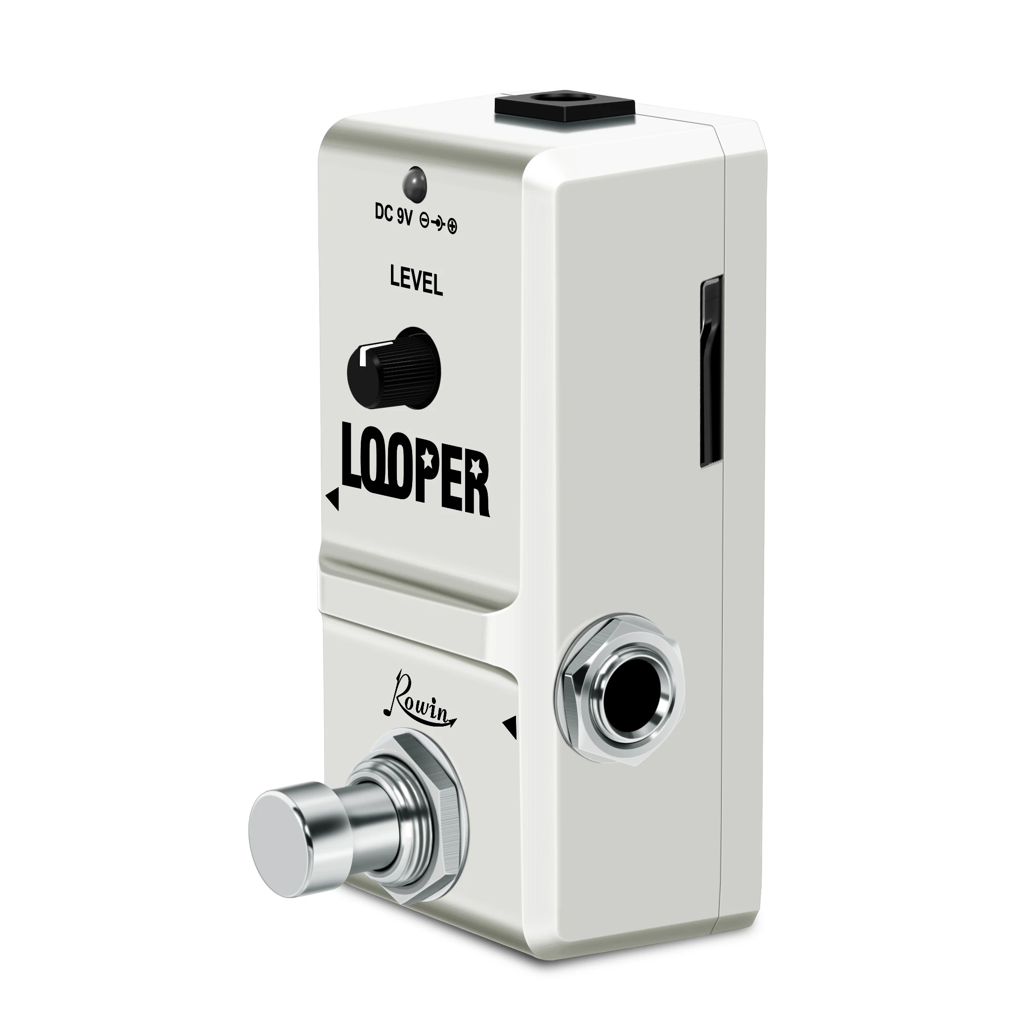 48K NANO Looper Electric Guitar Bass Effect Loop Pedal 10 Mins of Recording Unlimited Overdubs USB Port Bypass Mini