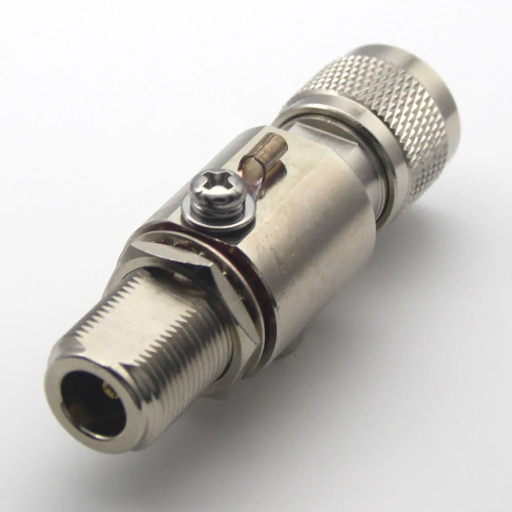 Feeder Lightning N Type Lightning Arrester Antenna or Weak Base Station Arrester Male To Female Connector