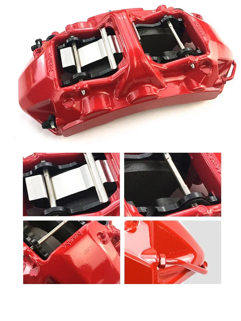 Big Caliper Brake For Brembo GT6 6 Pot Rotor Disk Kit For Infiniti QX50 QX60 QX70 QX80 QX56 Q60 Q70 Q60 Convertible