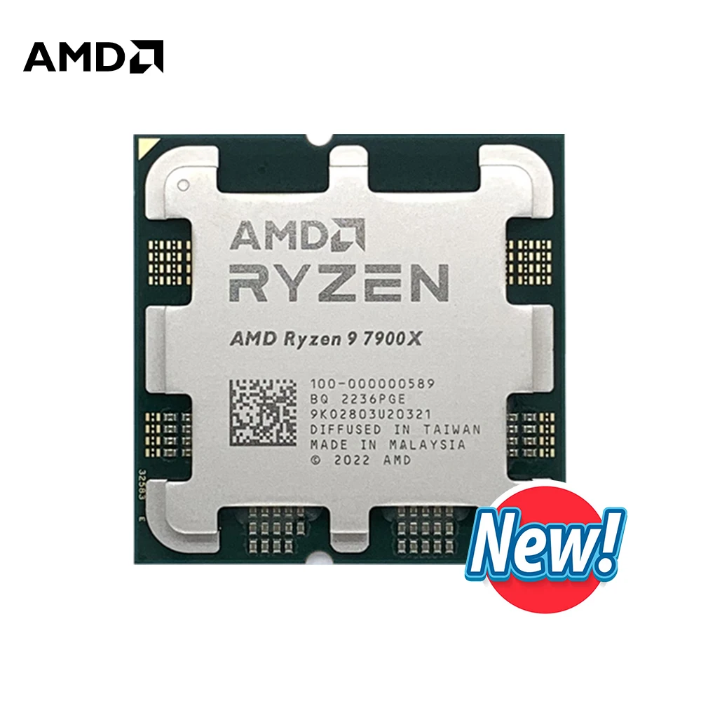 AMD Ryzen(TM) 7900 12-Core, 24-Thread Unlocked Desktop Processor CPU