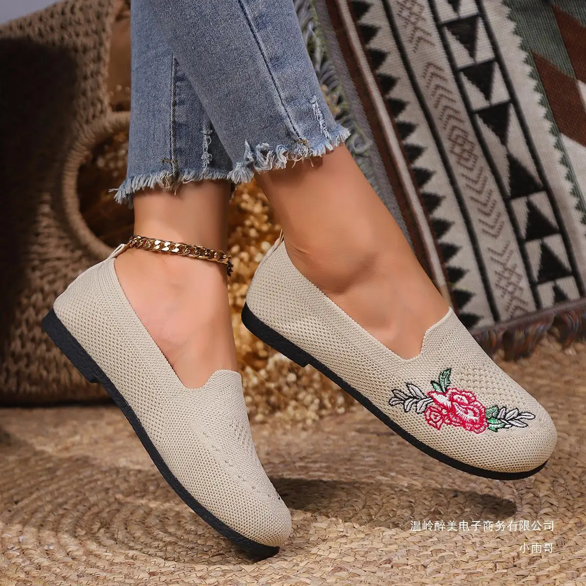 New Mesh Ballet Flats Women Square Toe Daily Loafers Breathable Flats Driving Shoes Sneakers Boat Shoes woman flats